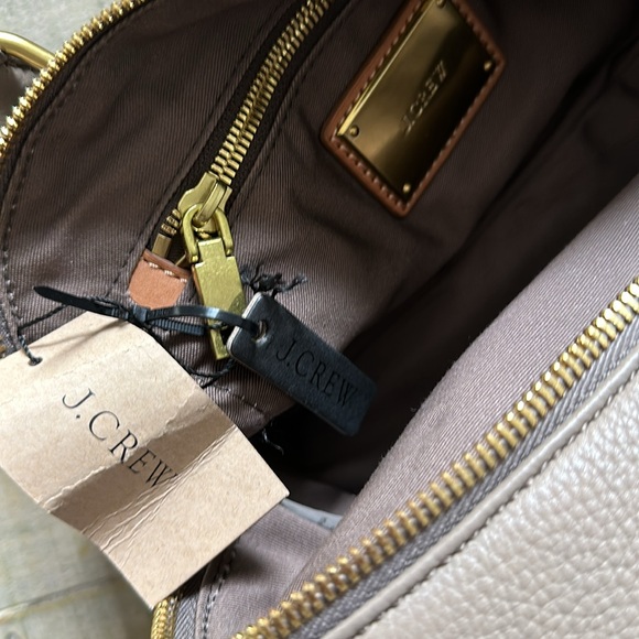 JCrew taupe leather medical convertible crossbody bag - Picture 8 of 8